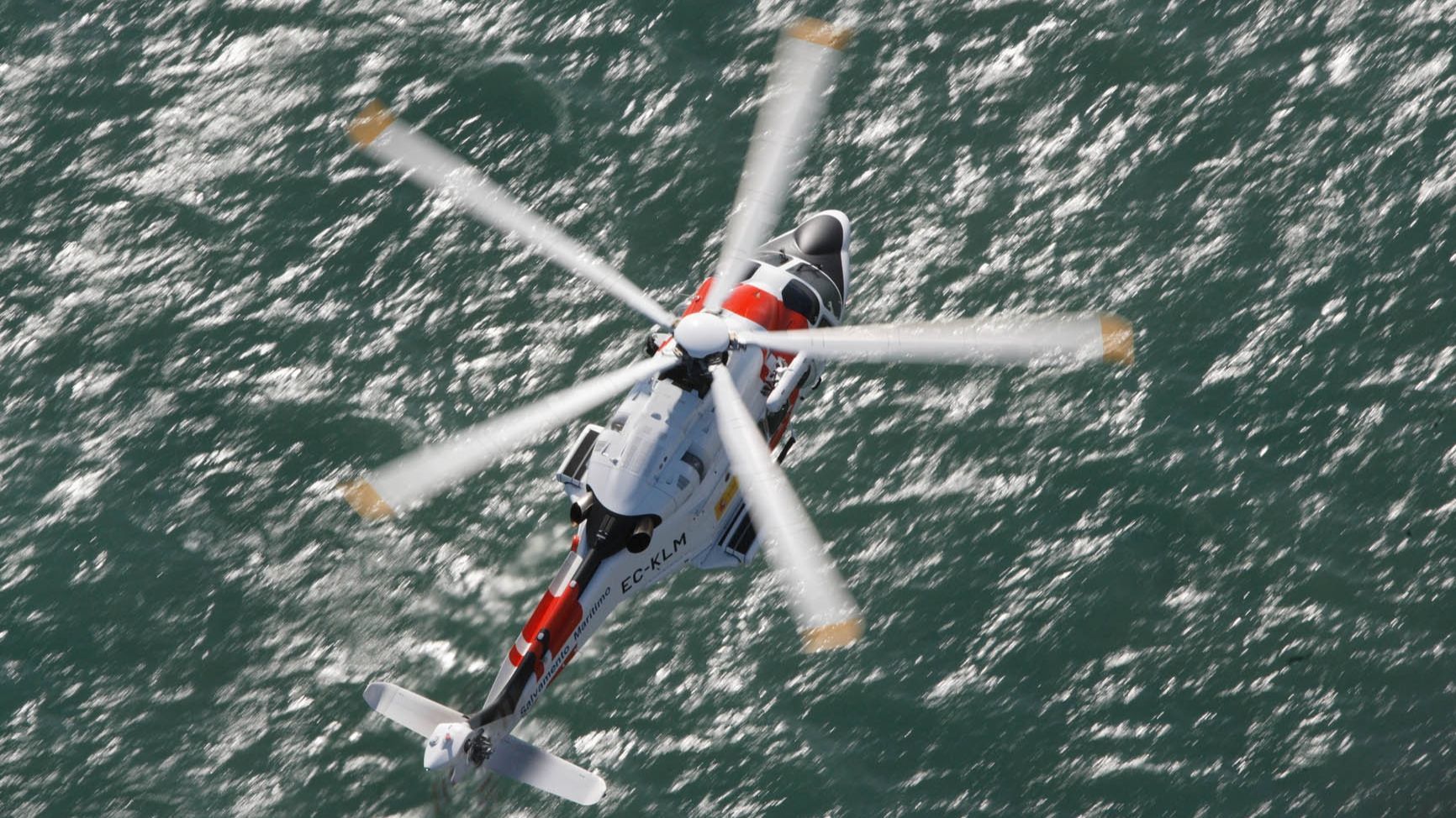 Helicóptero Helimer 215 de Salvamento Marítimo