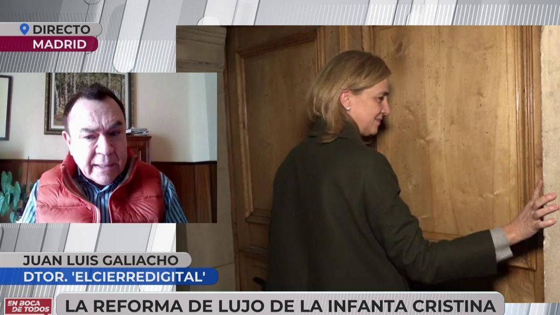 La reforma de lujo del piso de la Infanta Cristina: ha contratado a una de las constructoras de la Sagrada Familia