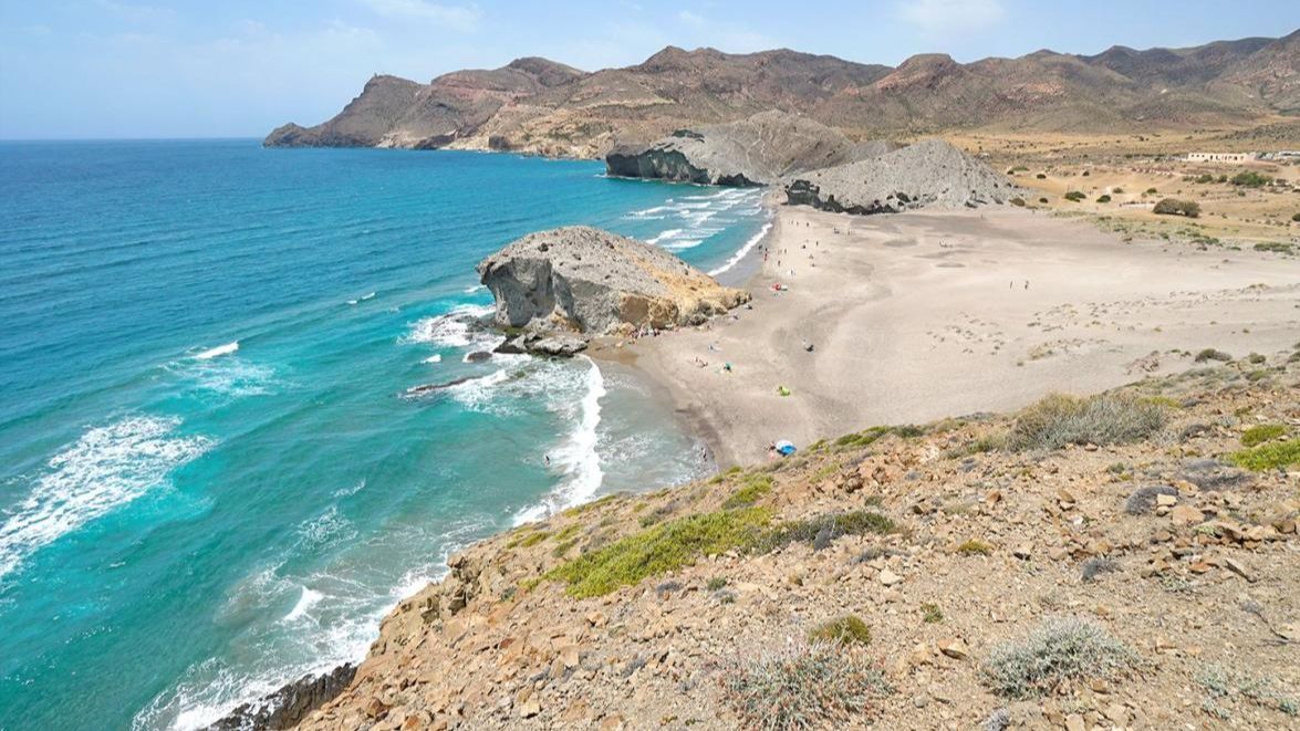 Playa de los Genoveses en Almería Playa de los Genoveses en Almería