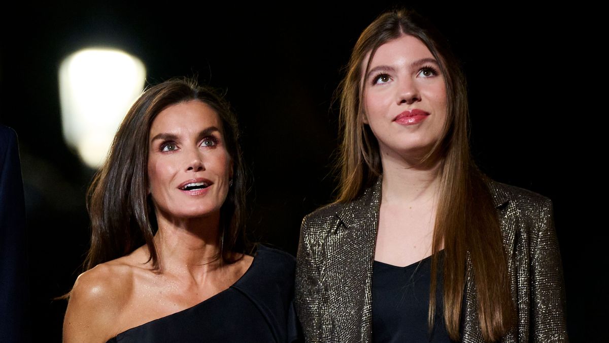 Reina Letizia e infanta Sofía