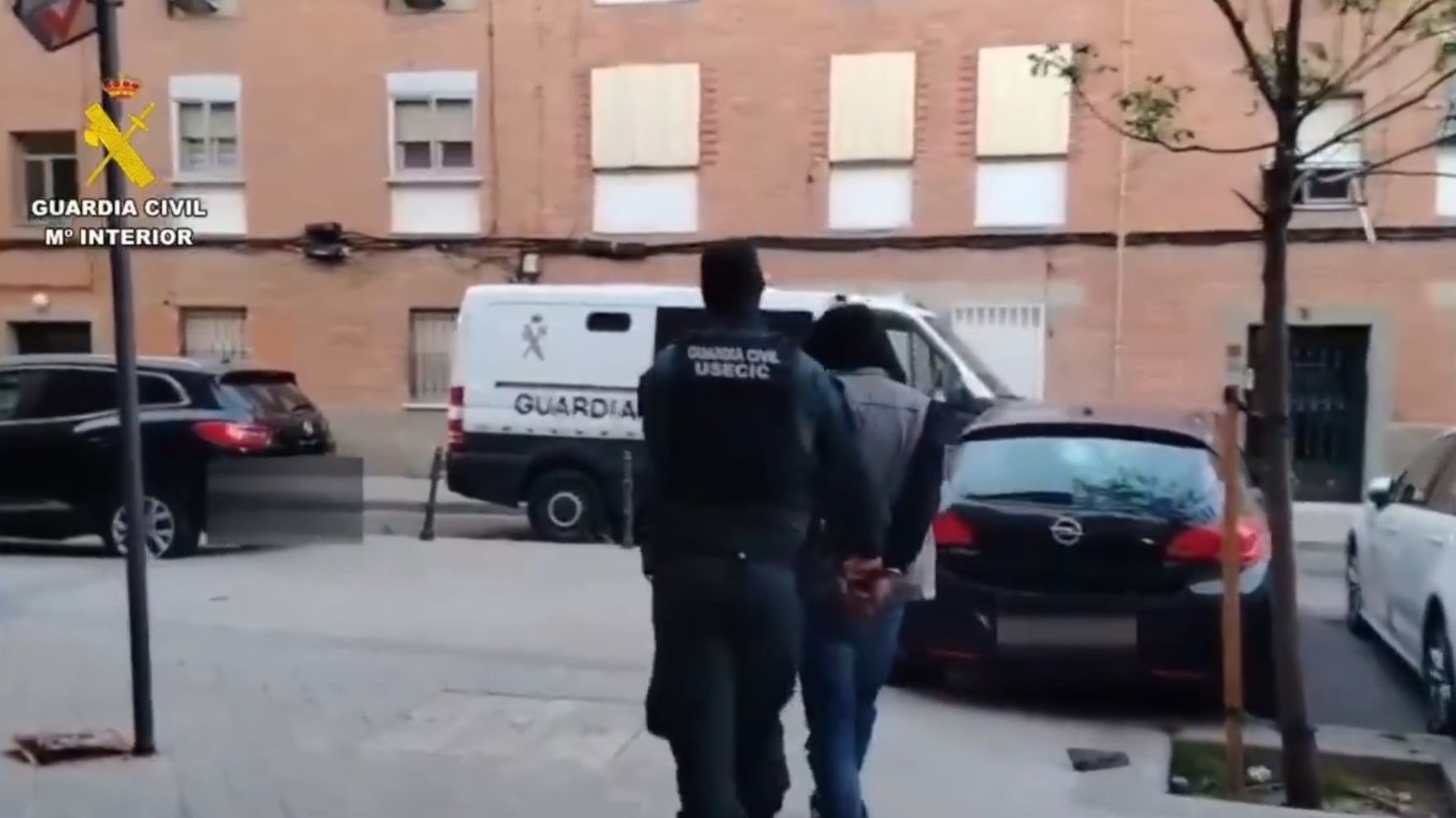 Arrestado por la Guardia Civil