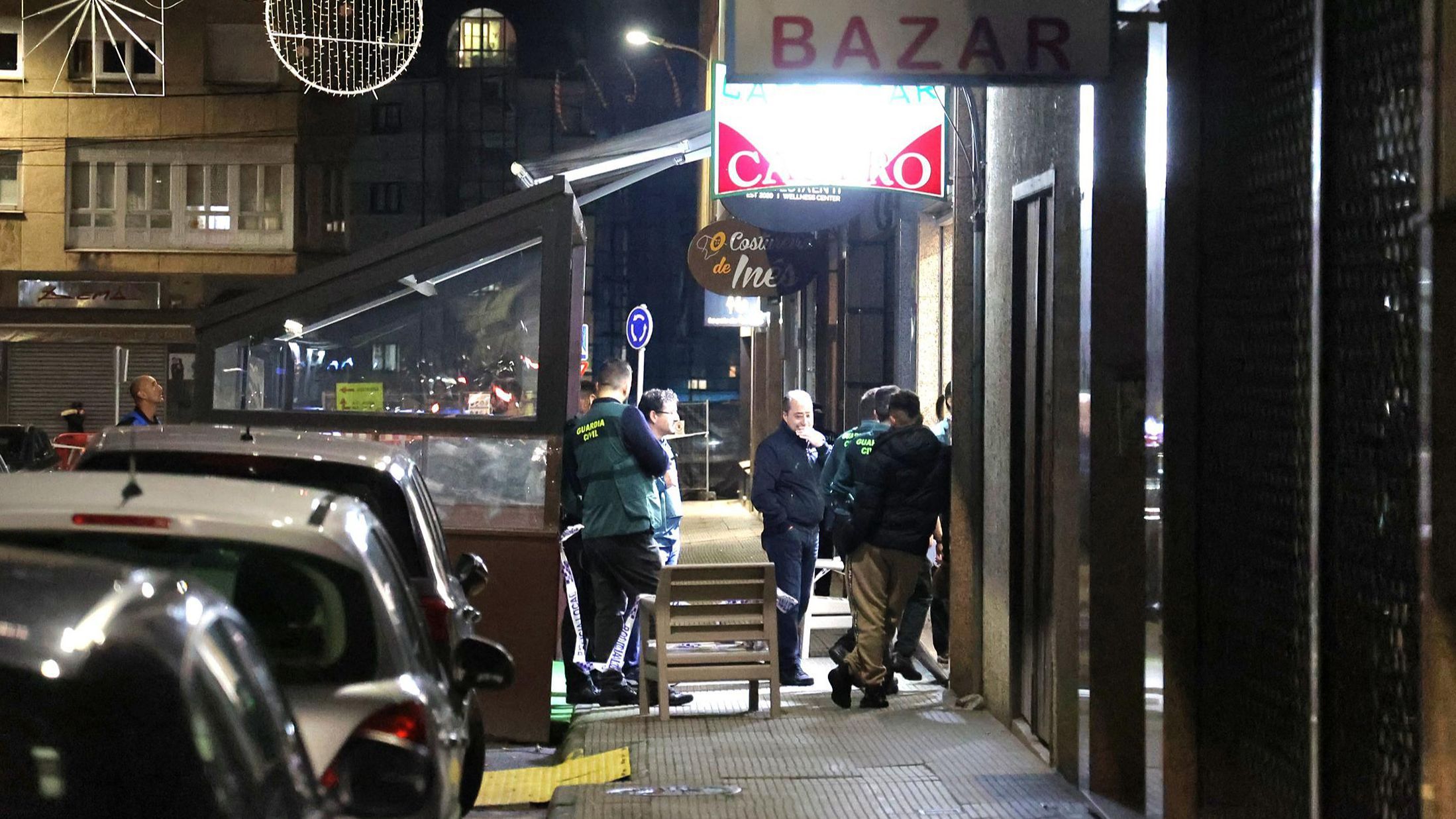 Bar donde ocurrieron los hechos, en Carballo