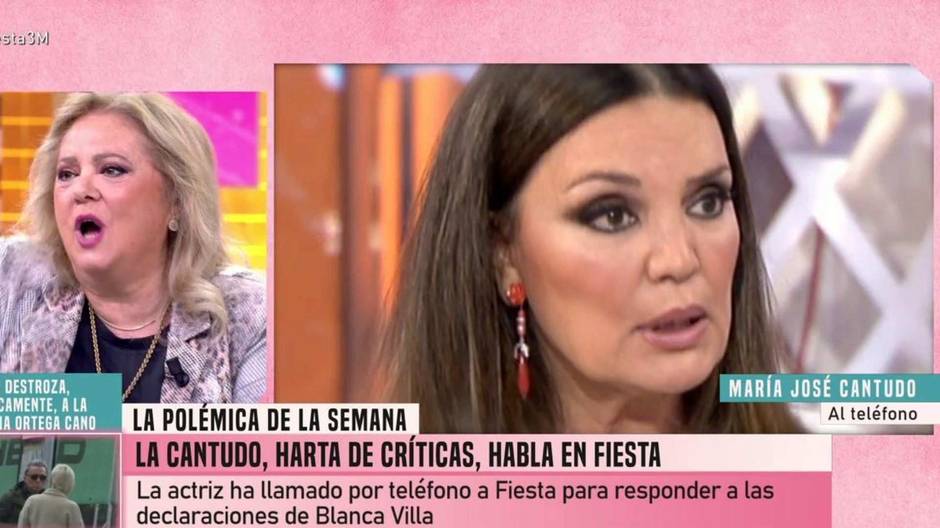 María José Cantudo interrumpe 'Fiesta' para frenar a Blanca Villa: "Voy a por ti, te lo voy a quitar todo" Fiesta 2025 Top Vídeos 622