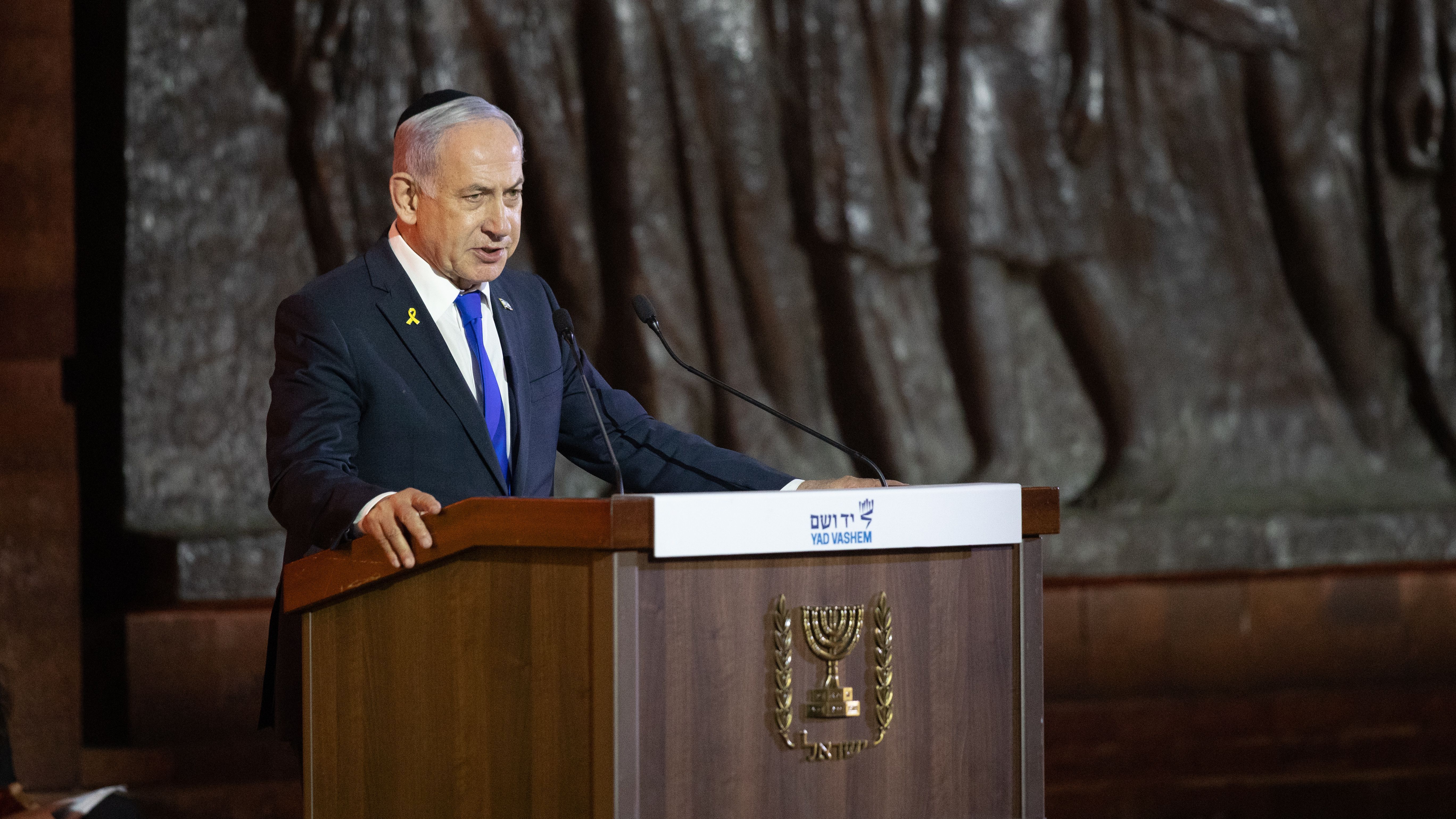 Benjamin Netanyahu promete a los hutíes una respuesta por etapas tras el ataque contra Ben Gurión