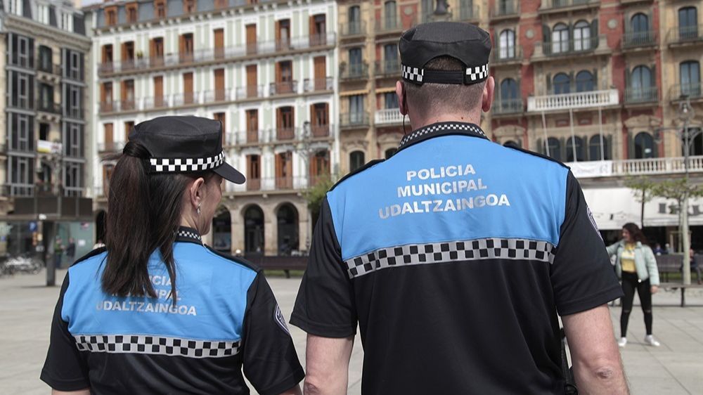 Agentes de la Policía Municipal de Pamplona