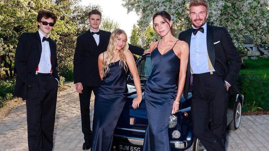 David Beckham celebra su cumpleaños con su familia