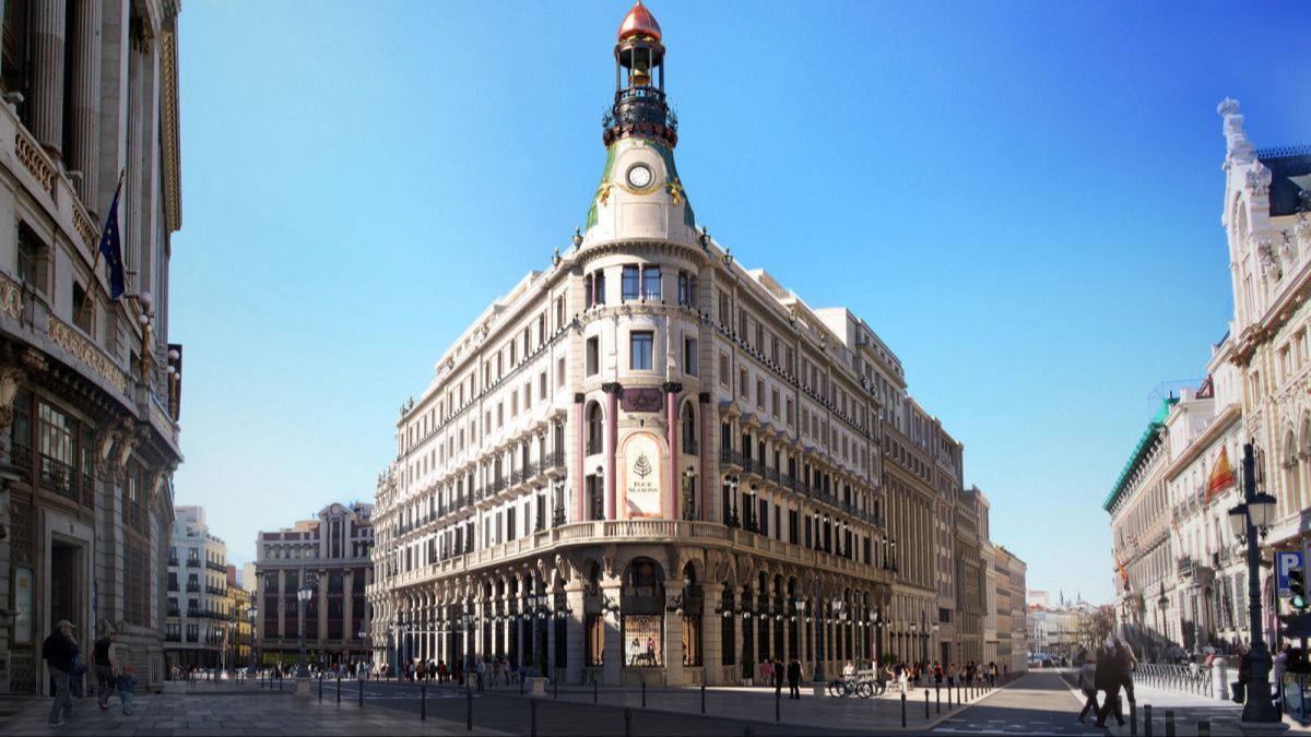 El hotel Four Seasons en Madrid