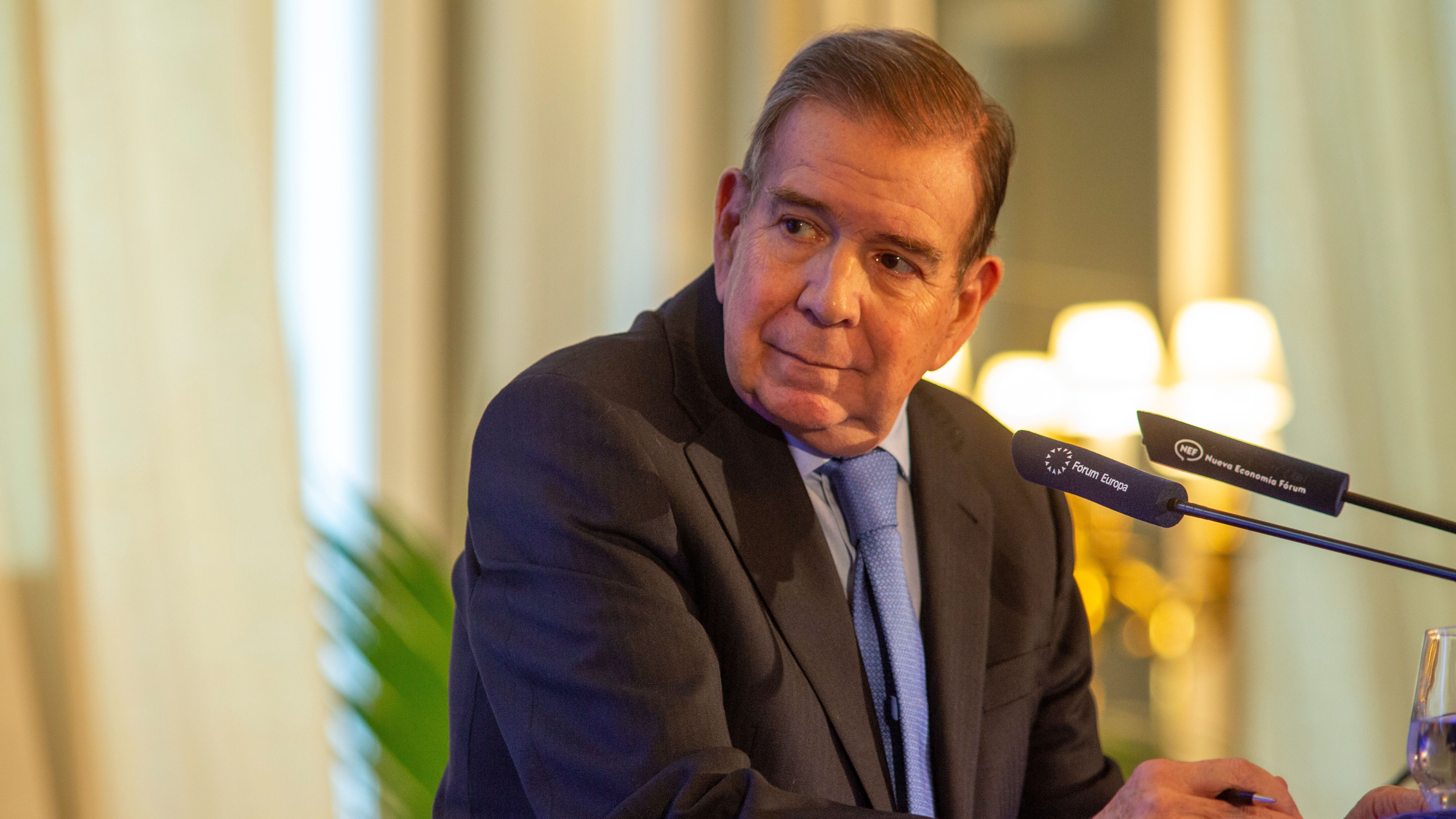 El opositor venezolano, Edmundo González