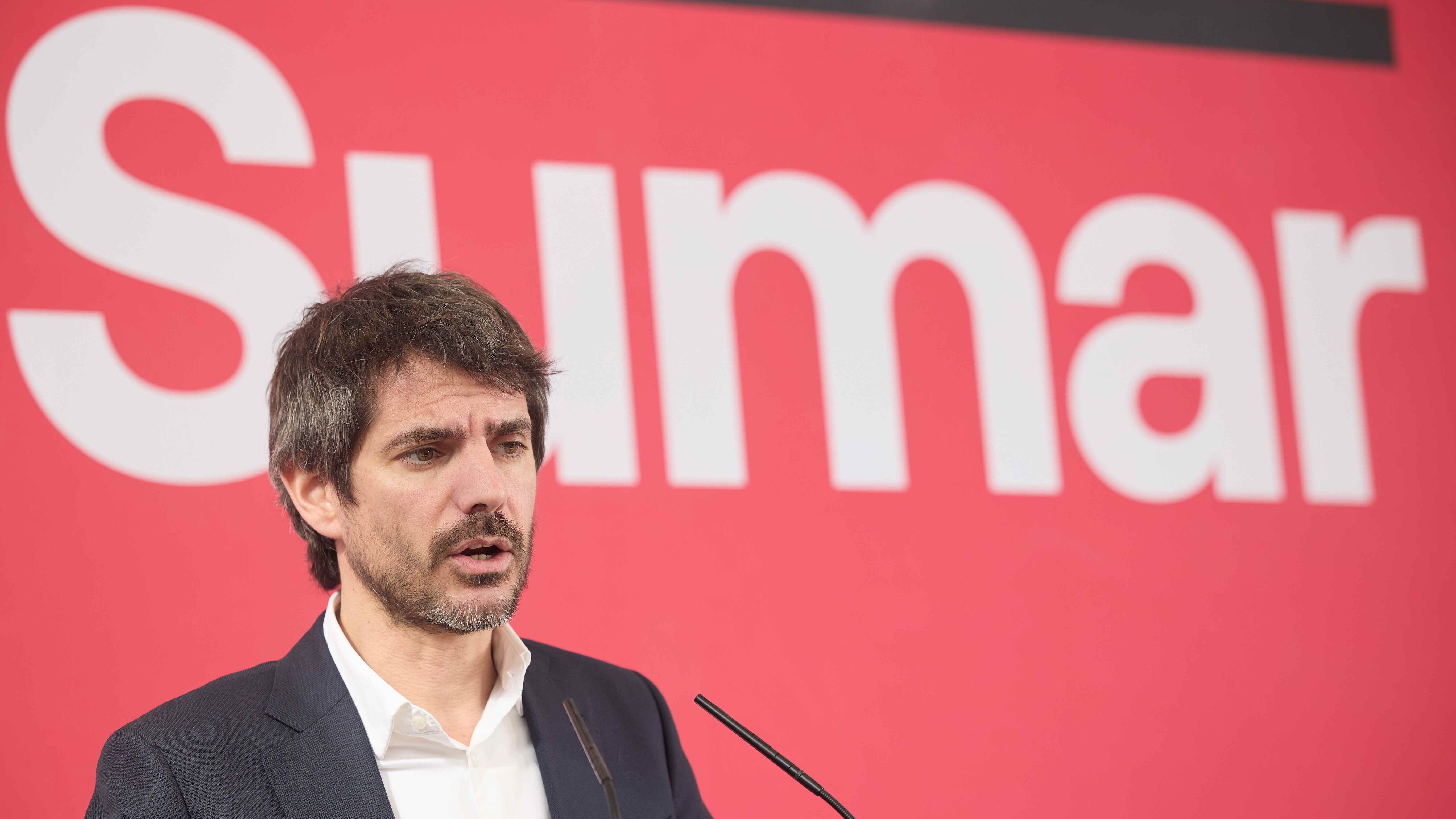 El portavoz de Sumar, Ernest Urtasun