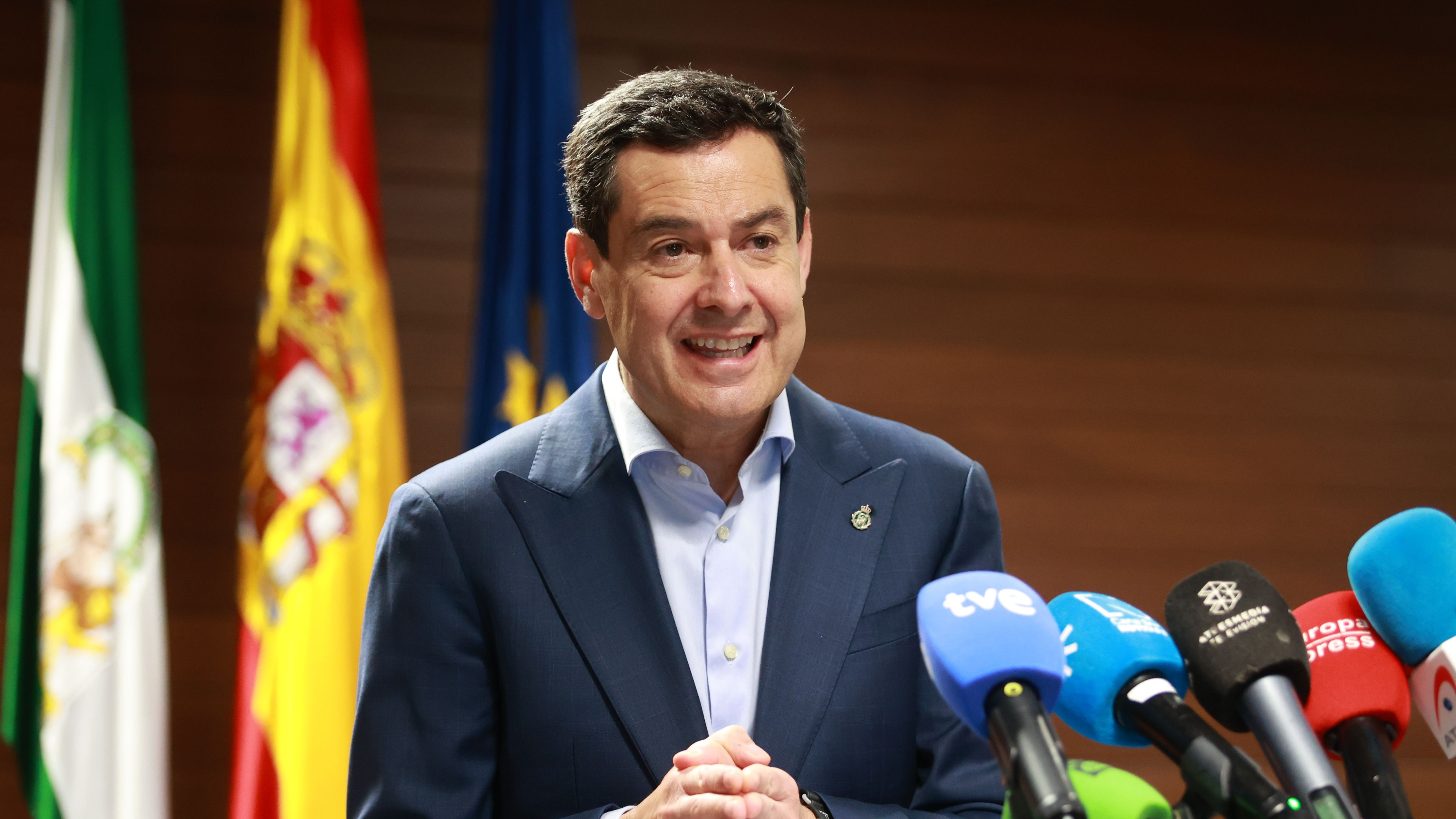 Imagen de archivo del presidente de la Junta de Andalucía, Juanma Moreno