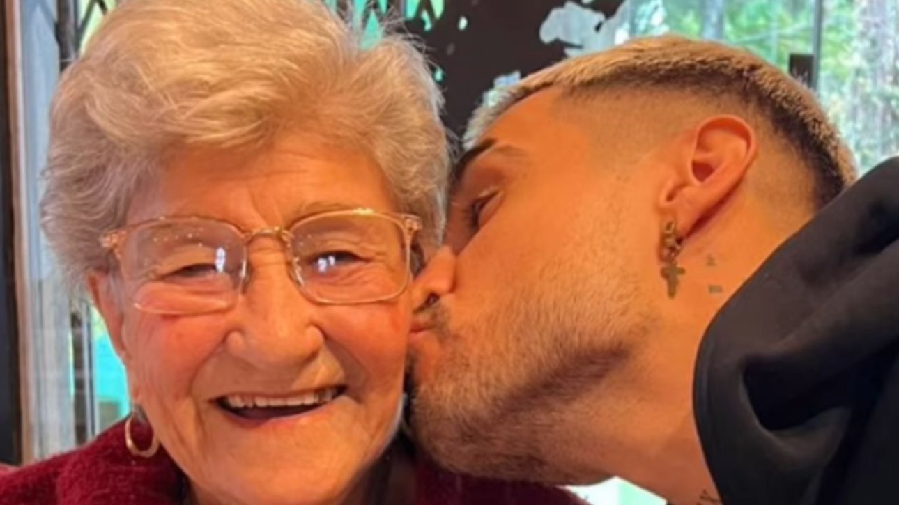 La abuela del novio de Violeta Mangriñán, Fabio Colloricchio, fallecida La abuela del novio de Violeta Mangriñán, Fabio Colloricchio, fallecida