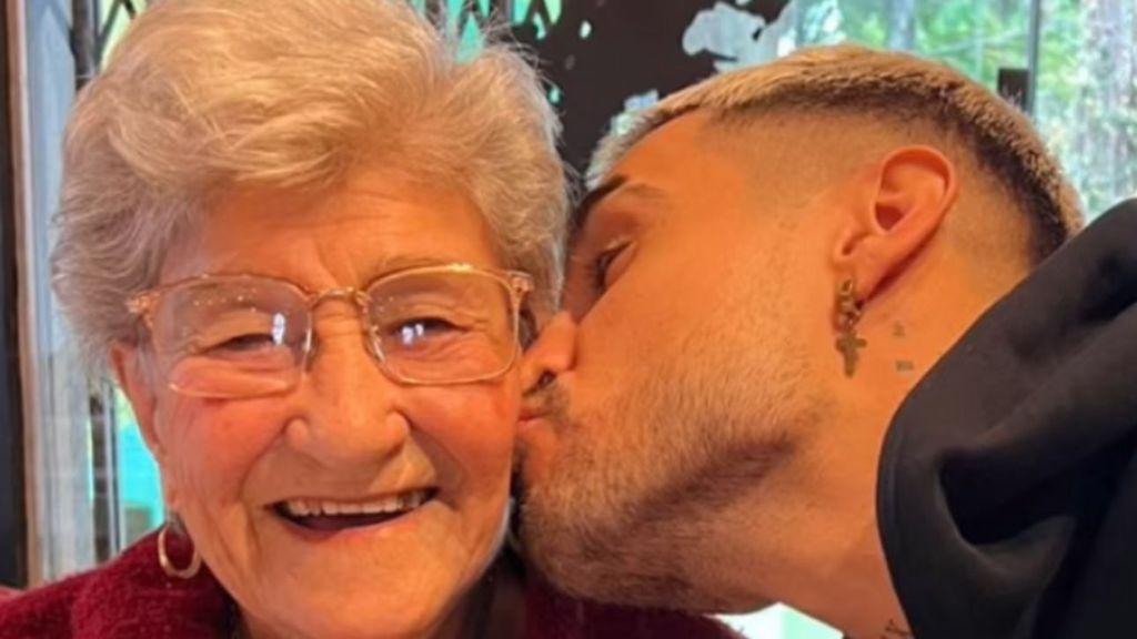 La abuela del novio de Violeta Mangriñán, Fabio Colloricchio, fallecida