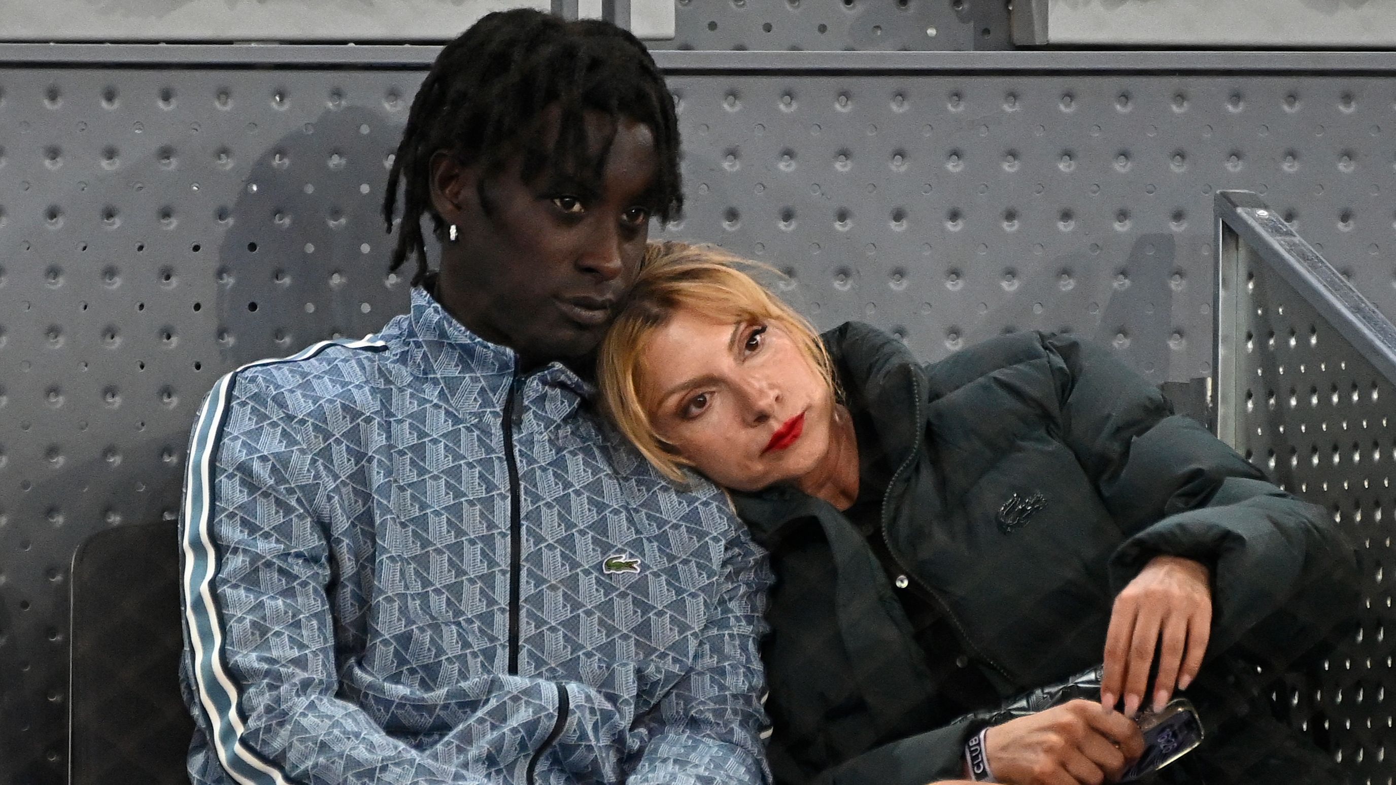 Nawja Nimri y su novio este pasado 4 de mayo.