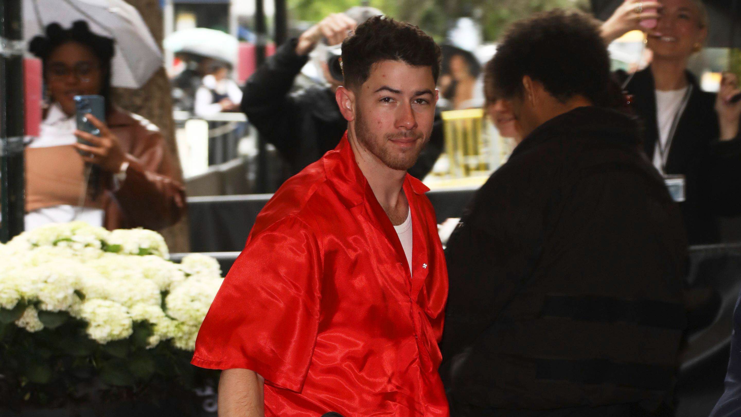 Nick Jonas en la MET gala 2025