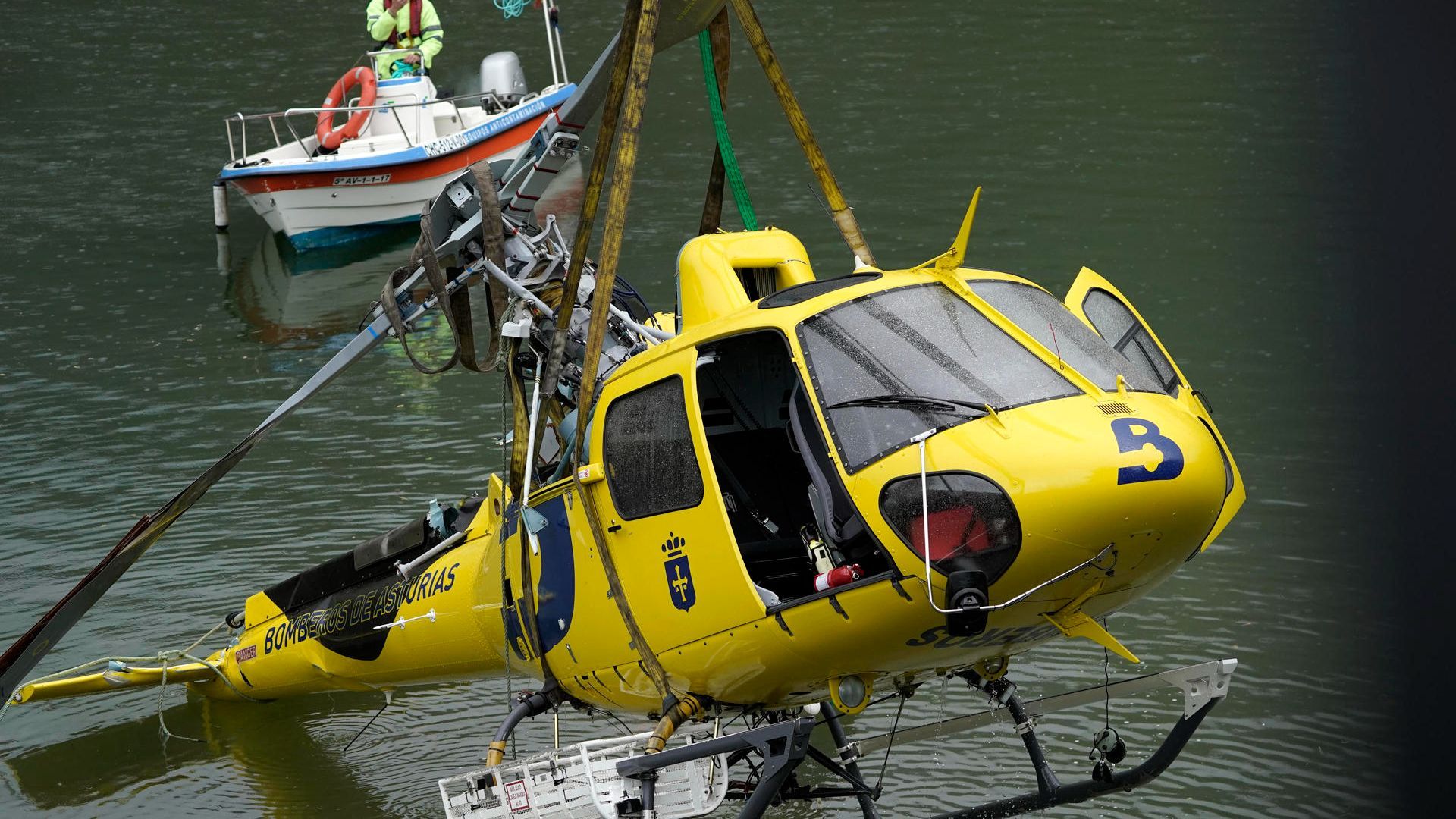 Rescate helicóptero