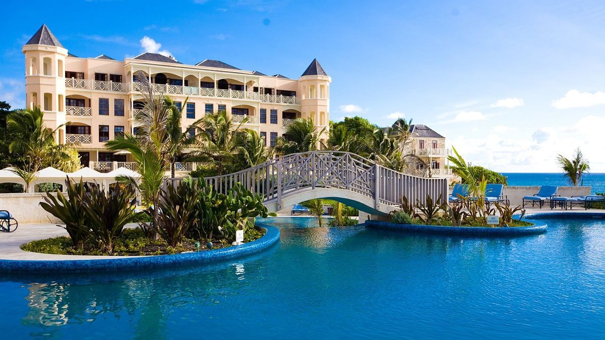 Una de los resorts de lujo de Barbados Una de los resorts de lujo de Barbados