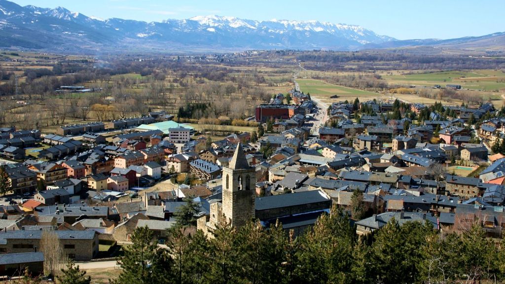 Vista panorámica de Llívia