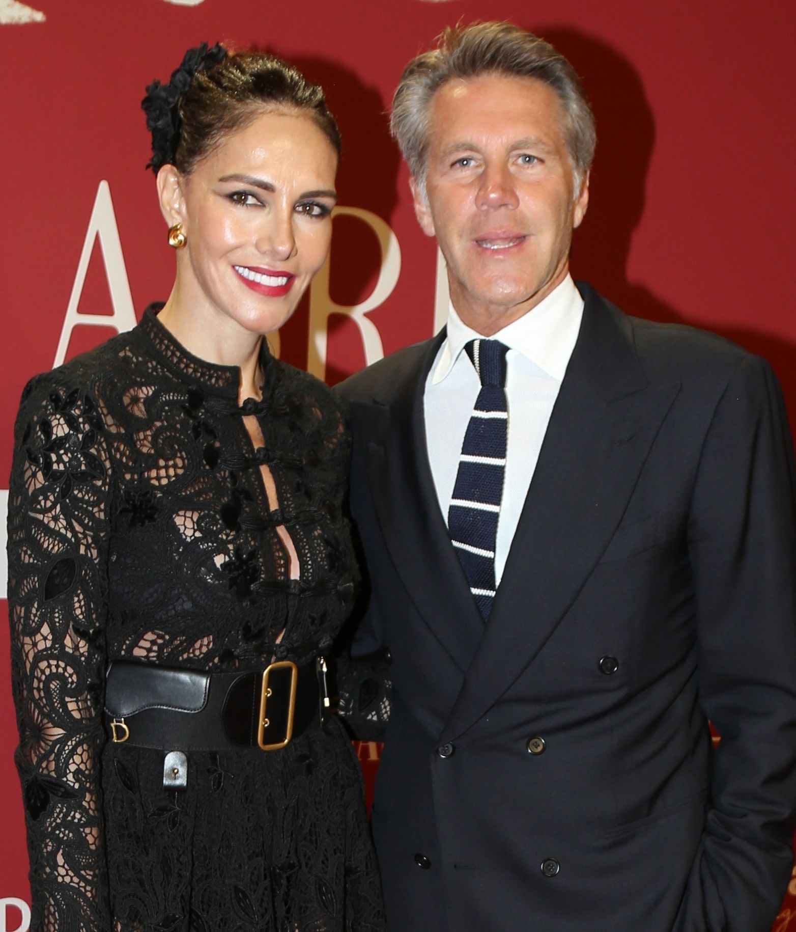 Adriana Abascal y el Principe Emanuele Filiberto de Saboya en la Feria de Abril de Sevilla