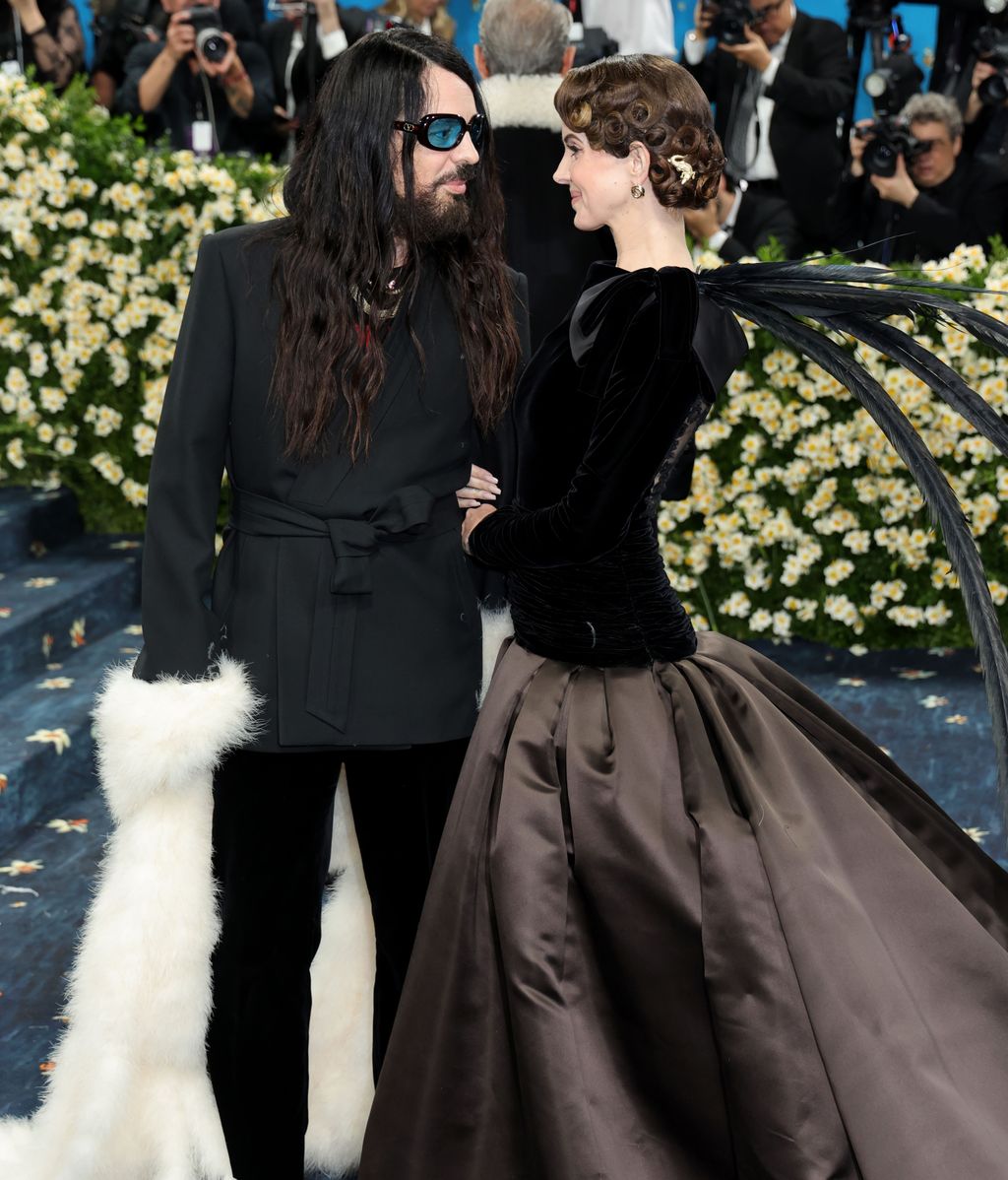 Alessandro Michele y Lana del Rey en la MET Gala 2025