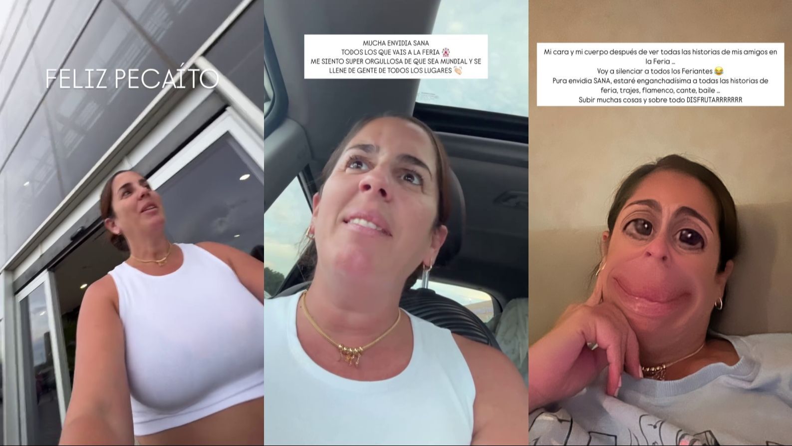 Anabel Pantoja critica a los sevillanos que cuestionan la presencia de influencers en la Feria de Sevilla