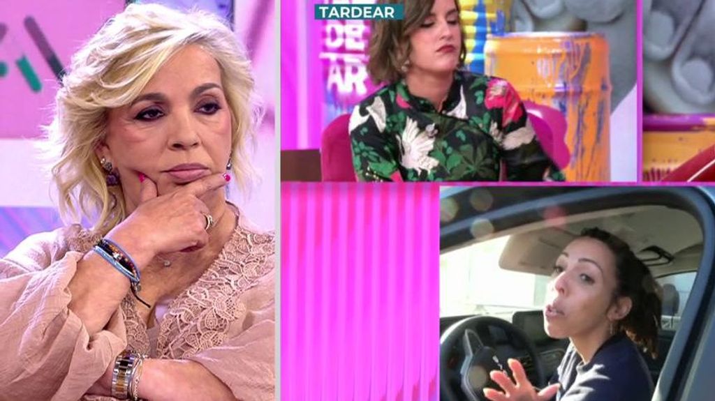 Carmen Borrego responde a las críticas de Paola Olmedo a su hijo: "Insinuar es peor que decir las cosas"