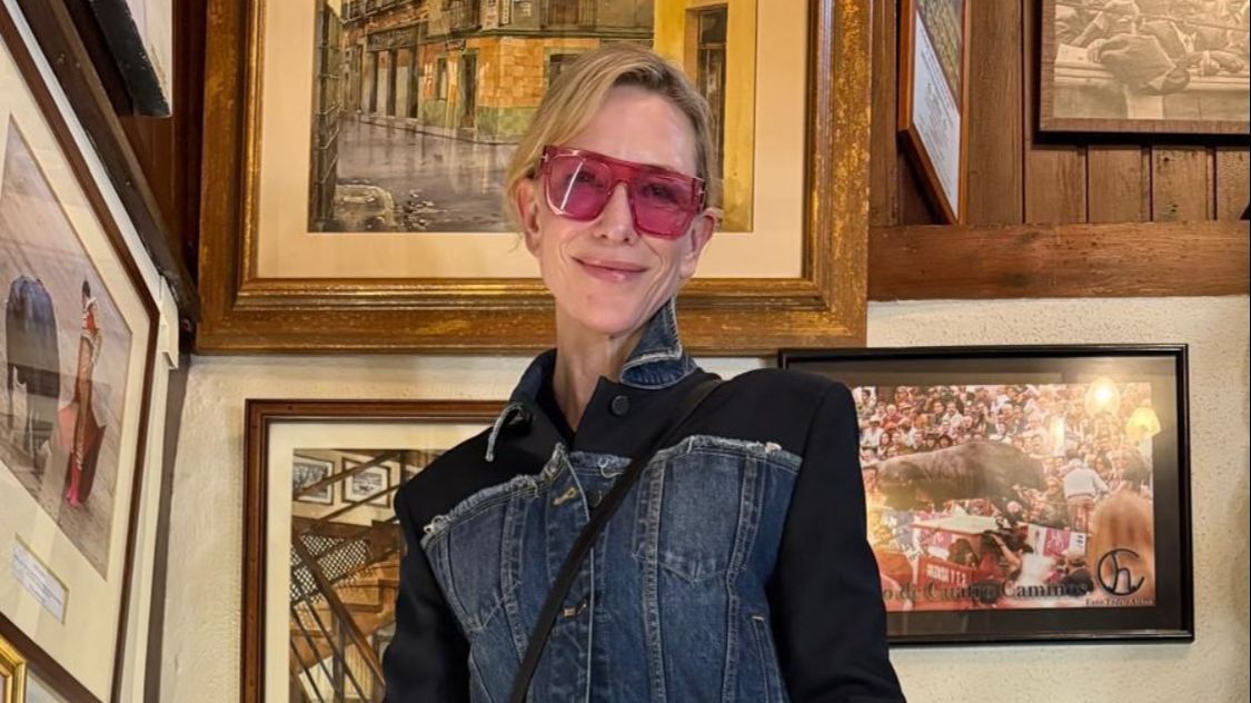 Cate Blanchett comió en uno de los restaurantes más tradicionales del centro de Madrid