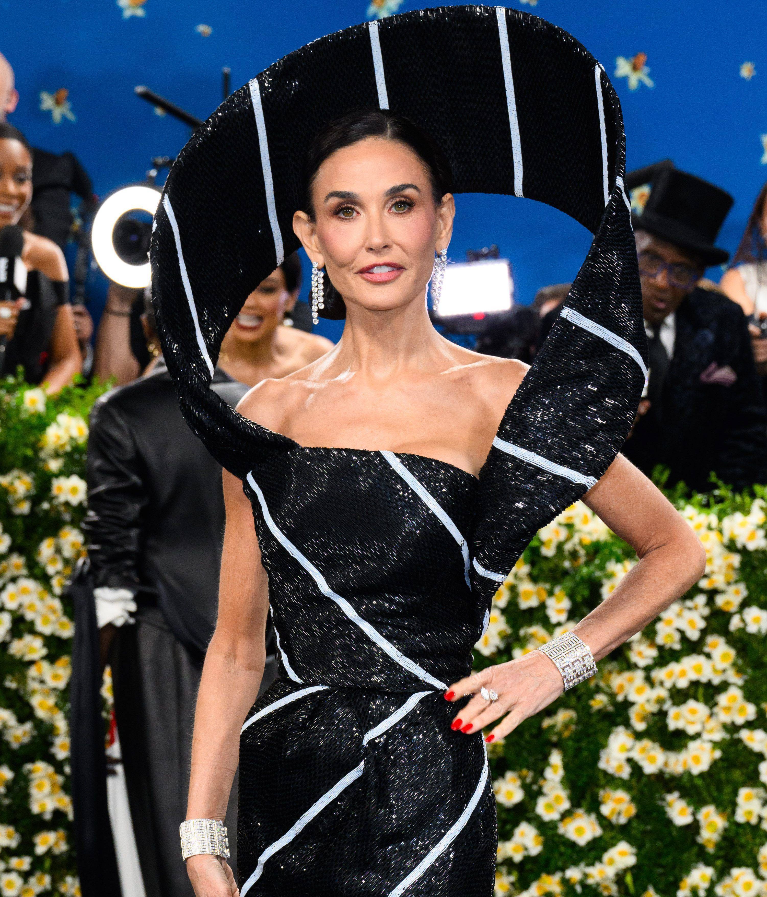 Demi Moore en la MET Gala 2025