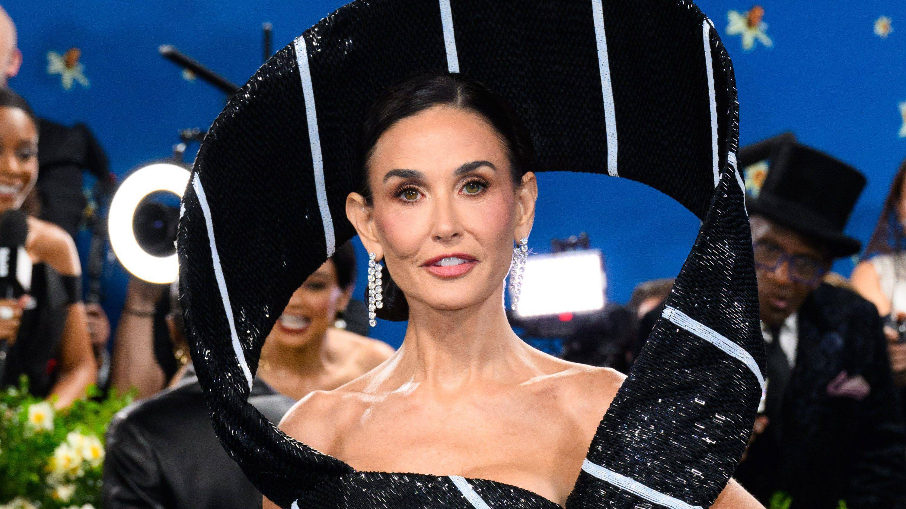 Demi Moore en la Met Gala