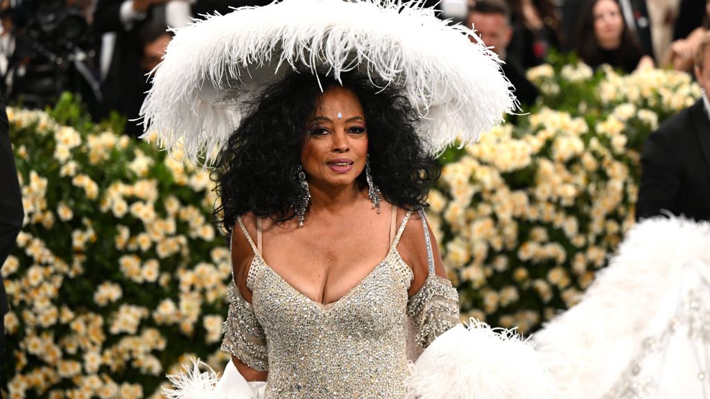 Diana Ross en la Gala Met
