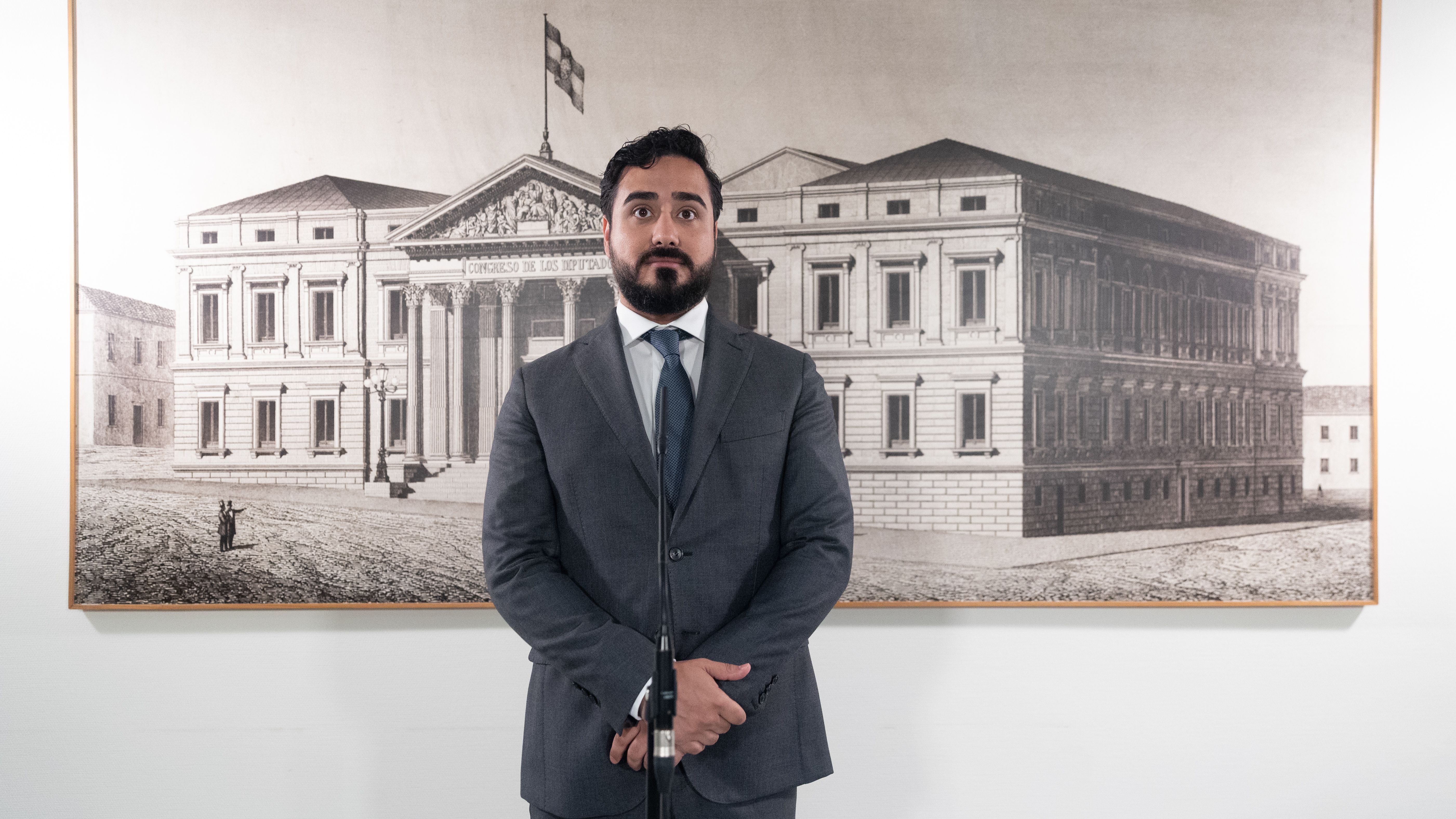 El eurodiputado de Se Acabó la Fiesta, Luis Alvise Pérez