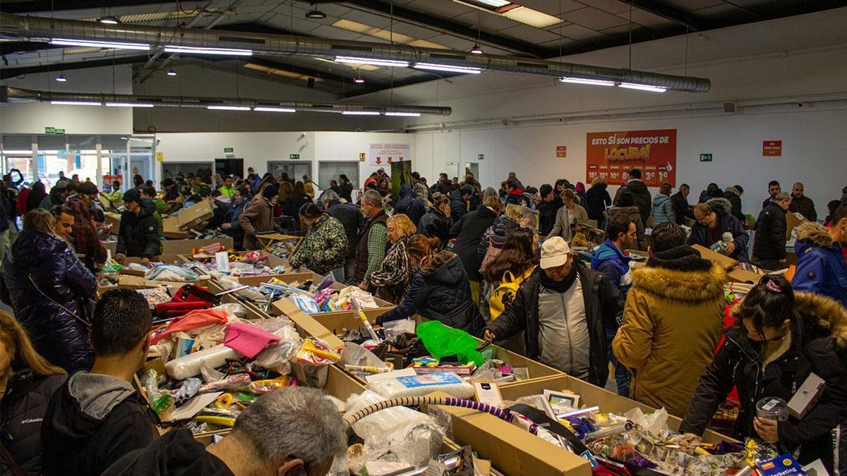 El interior de Crazy Day Factory