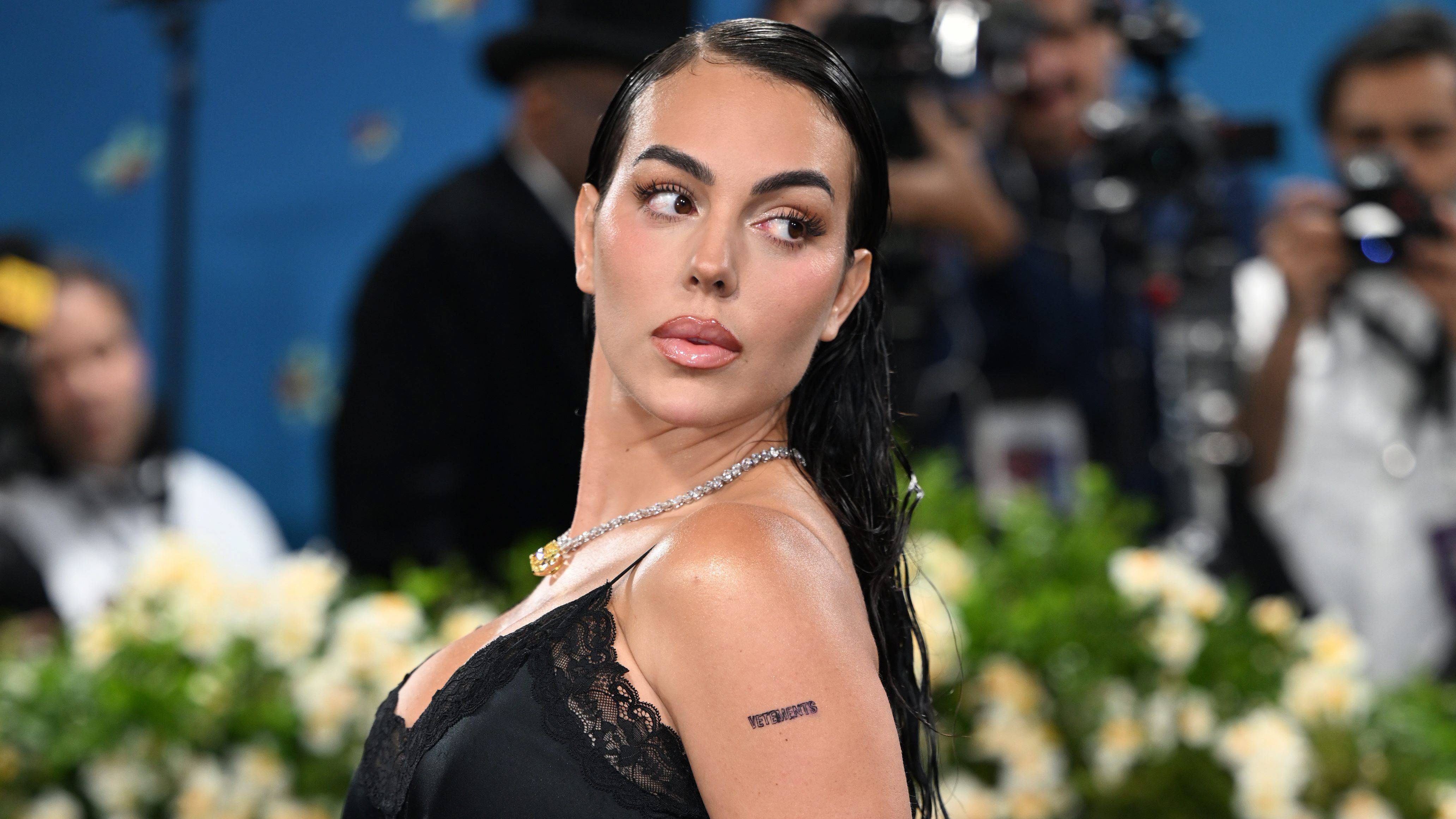 Georgina, en la Met Gala 2025. Georgina, en la Met Gala 2025.