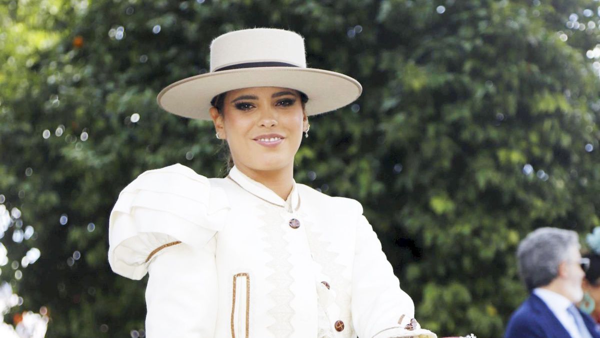 Gloria Camila en la Feria de Abril