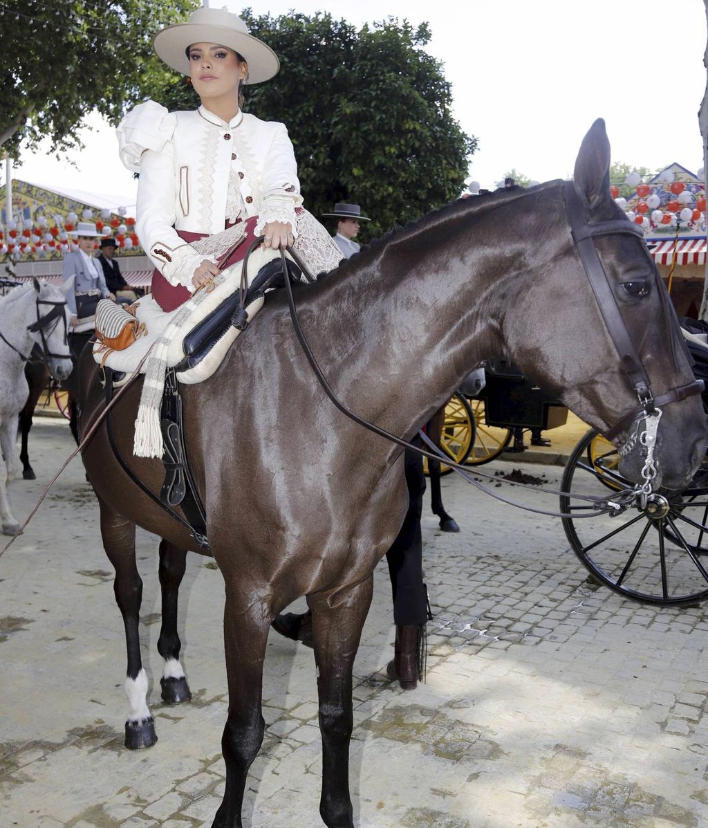 Gloria Camila en la Feria de Abril