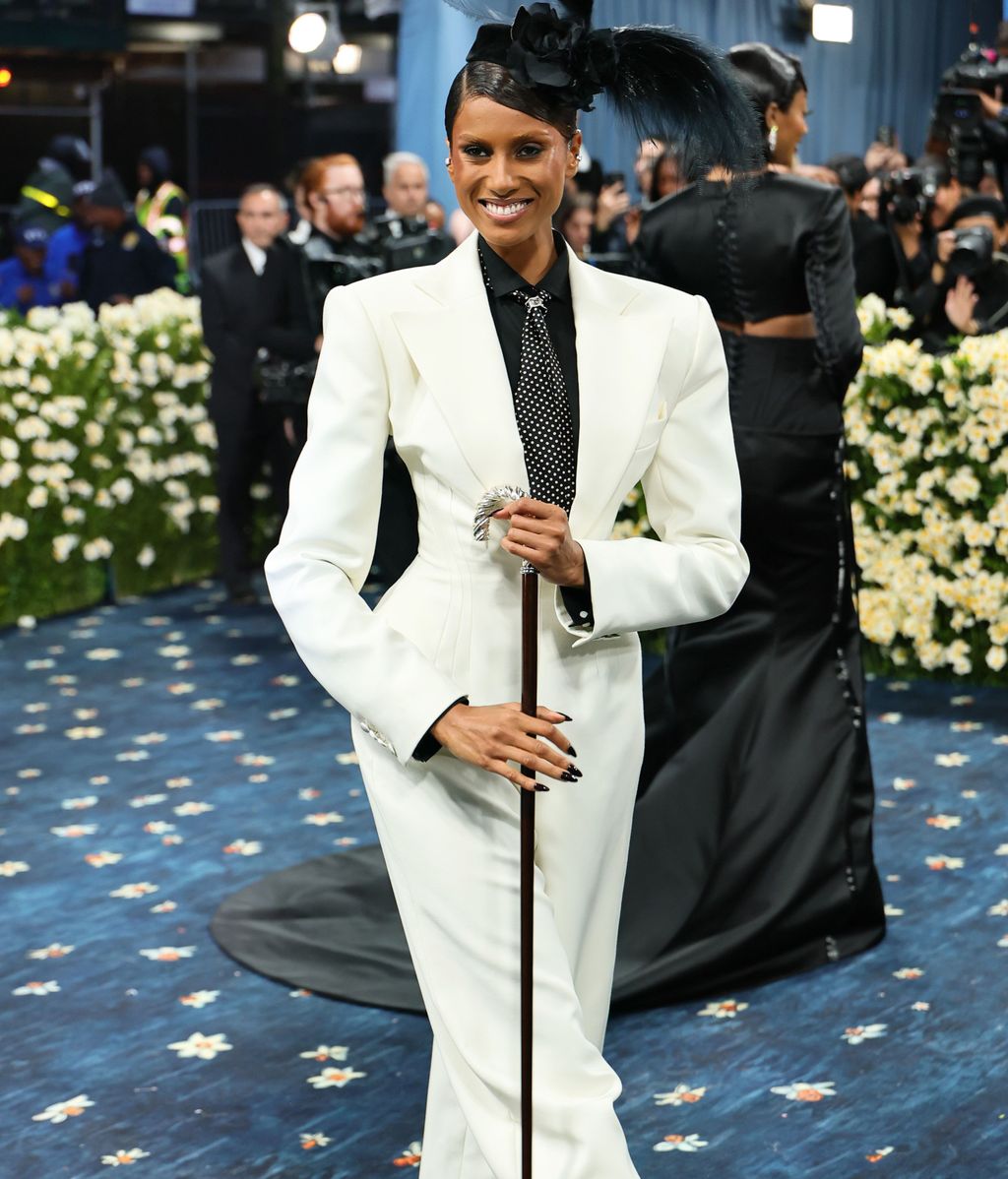 Imaan Hammam en la MET Gala 2025