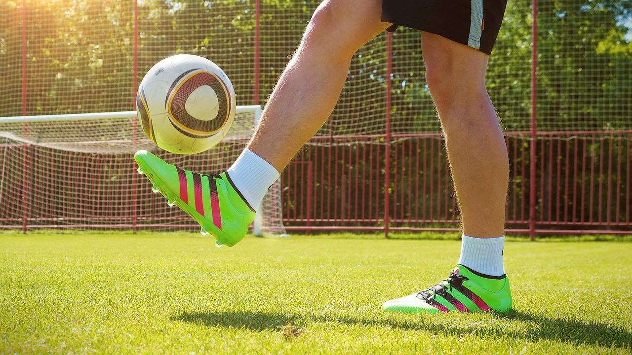 Imagen de archivo de un campo de fútbol