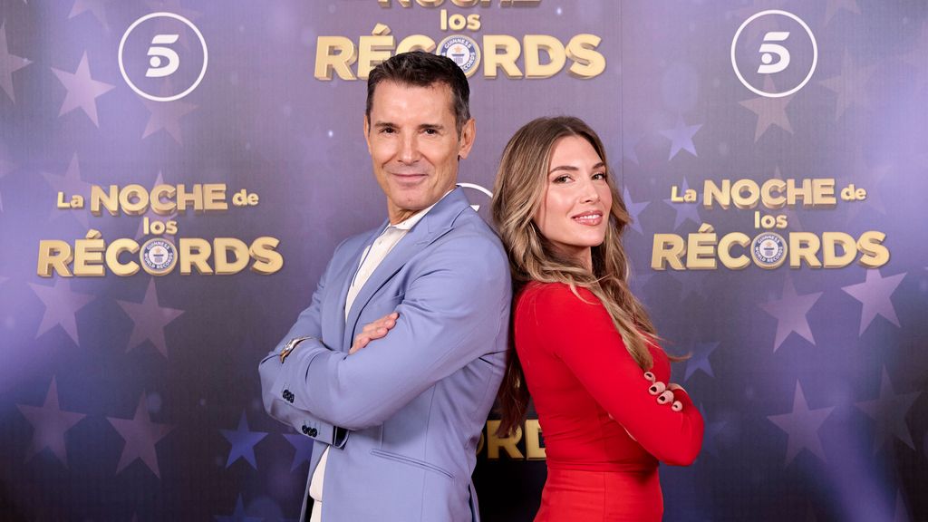 Jesús Vázquez y Àlex Blanquer, presentadores de 'La noche de los récords'