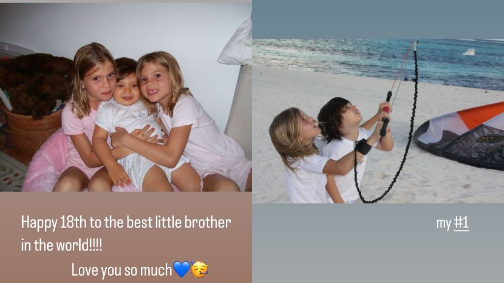 La felicitación de Victoria Iglesias a su hermano Guillermo