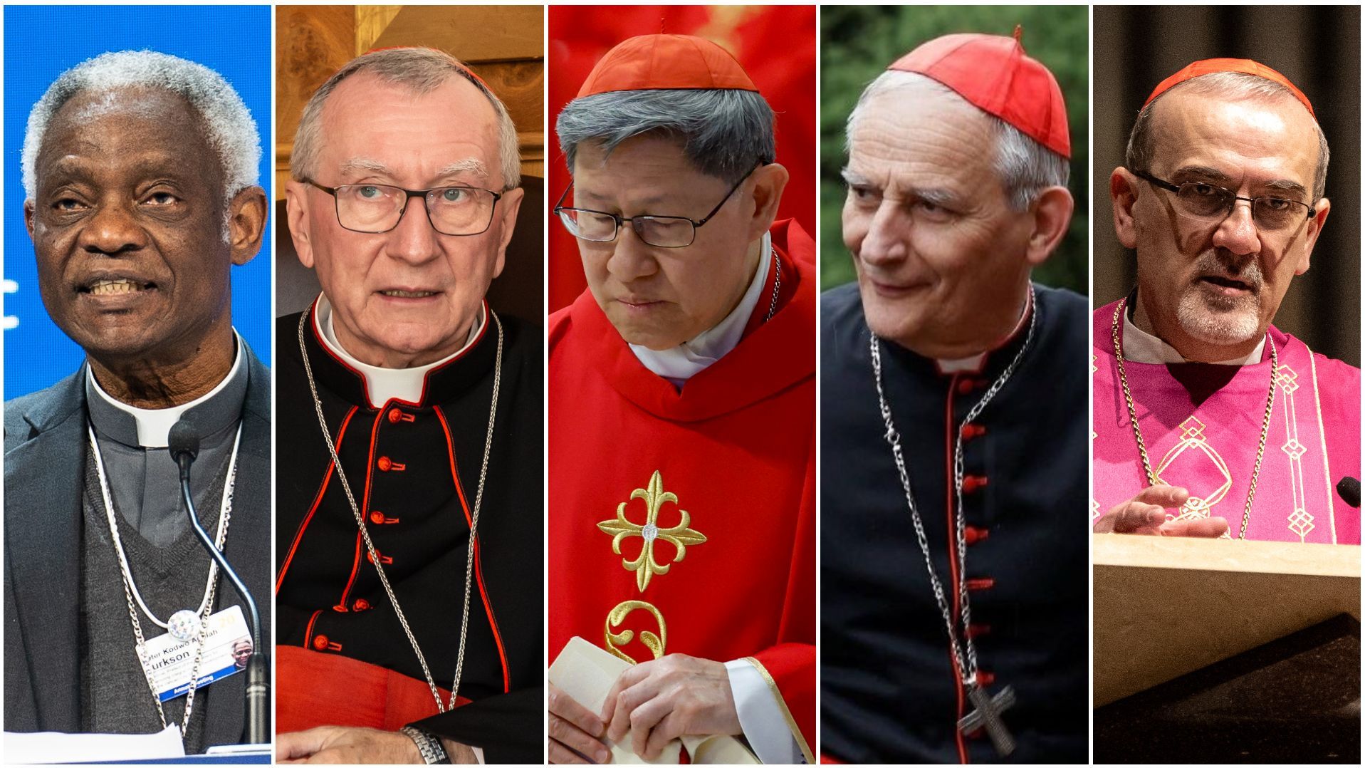 La lista de cardenales favoritos para suceder al papa Francisco.