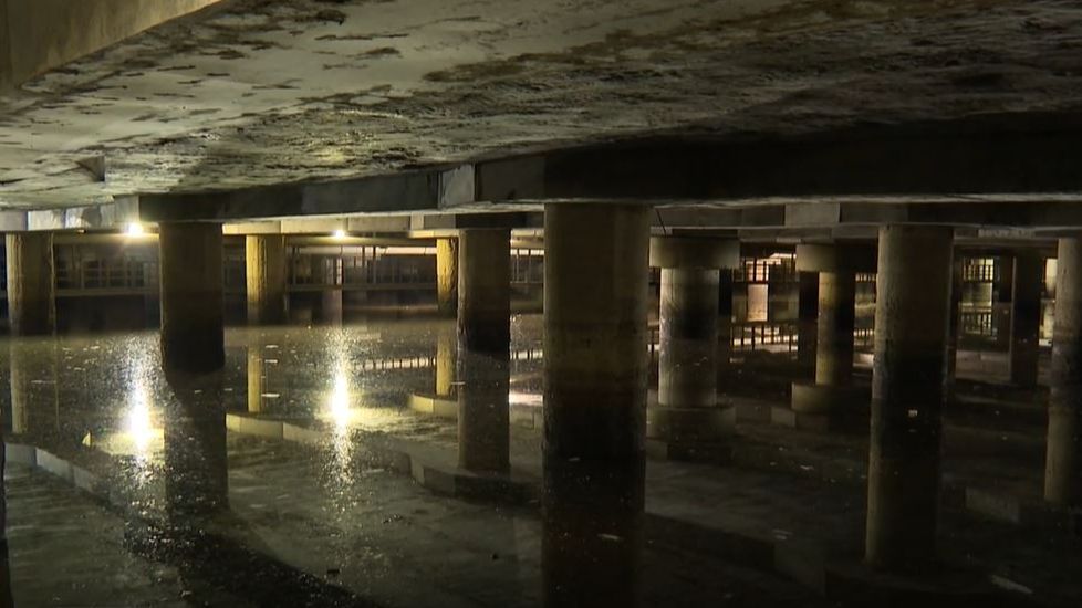 El tanque de tormentas más grande de Europa, al límite en Madrid tras las lluvias de marzo y abril
