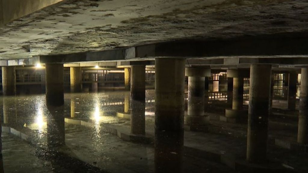 Los tanques de tormentas de Madrid, al límite