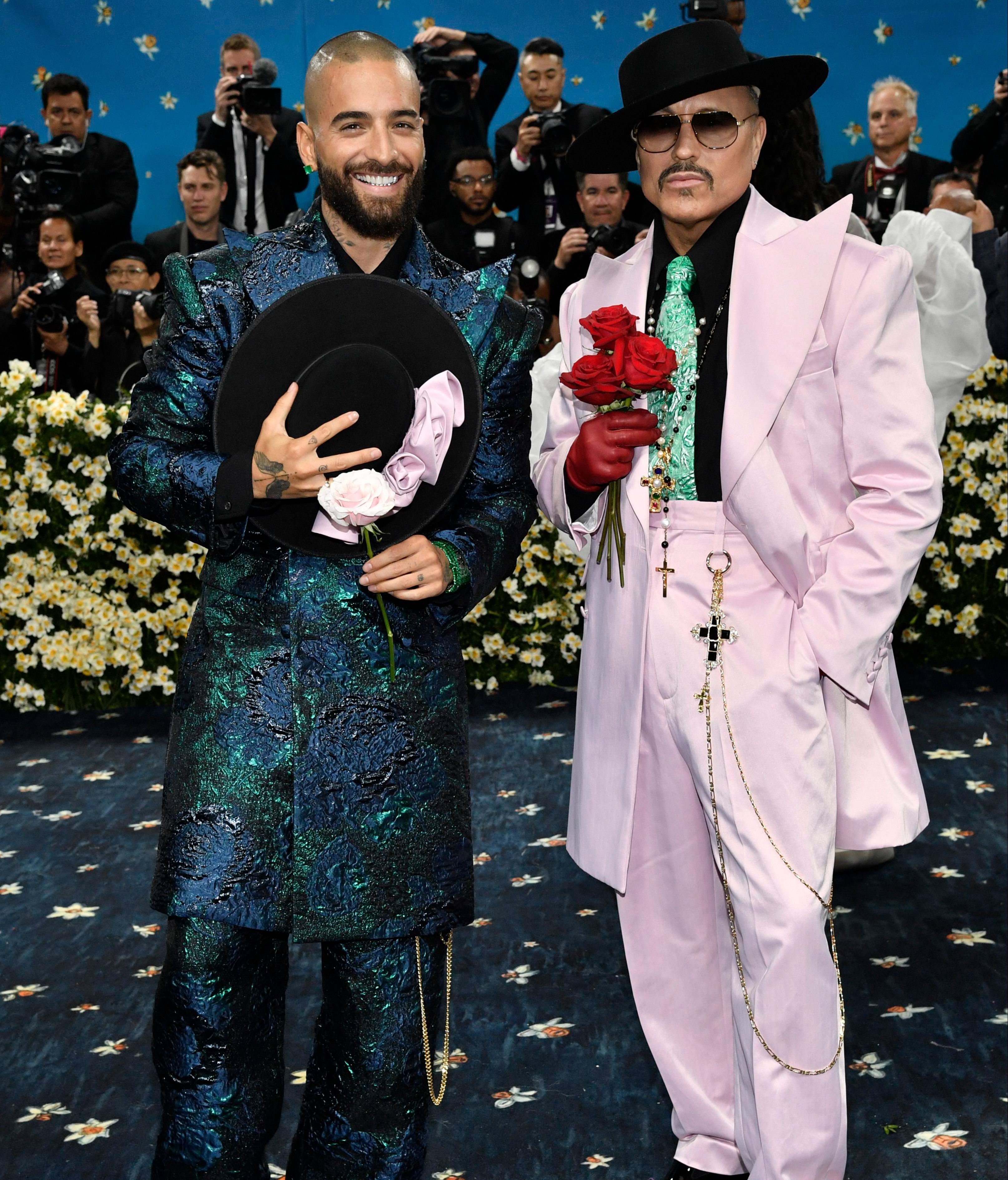 Maluma y Willy Chavarría.