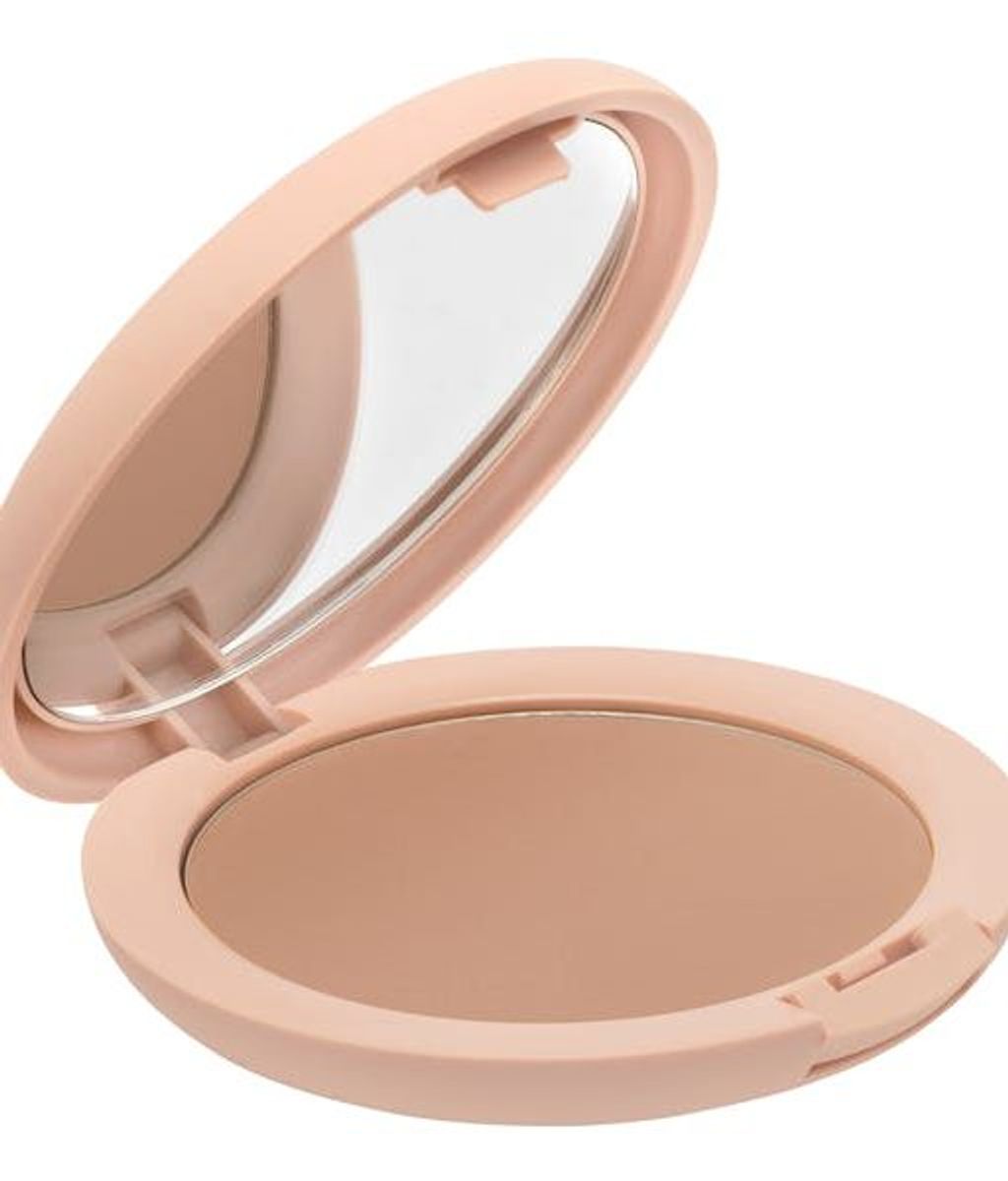 Polvo compacto perfeccionador efecto seda Deliplus 200 beige rosado