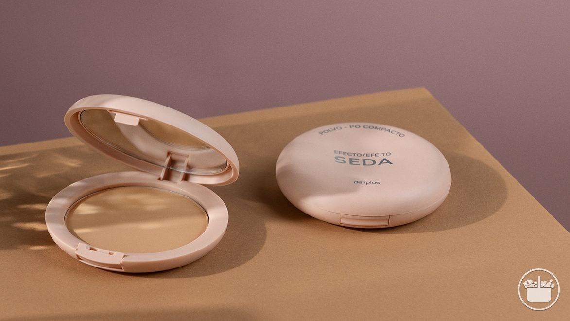 Polvo compacto perfeccionador efecto seda Deliplus