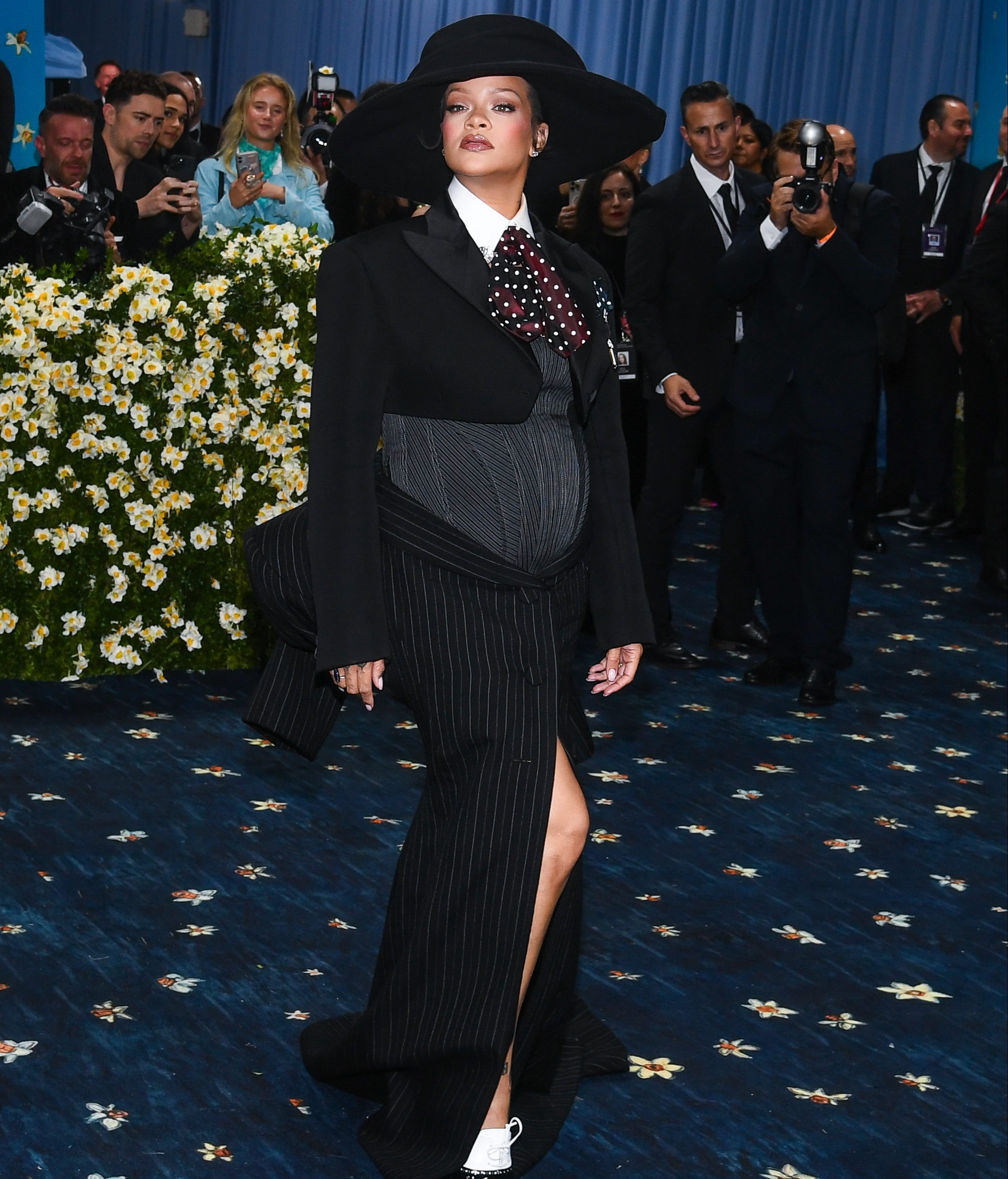 Rihanna, en la Met Gala 2025.