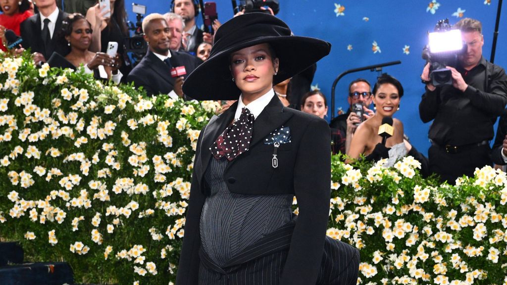 Rihanna, en la Met Gala 2025.