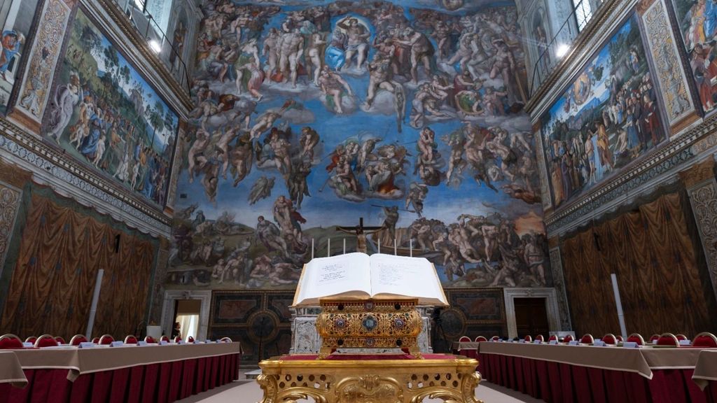 Todo preparado para el cónclave más incierto