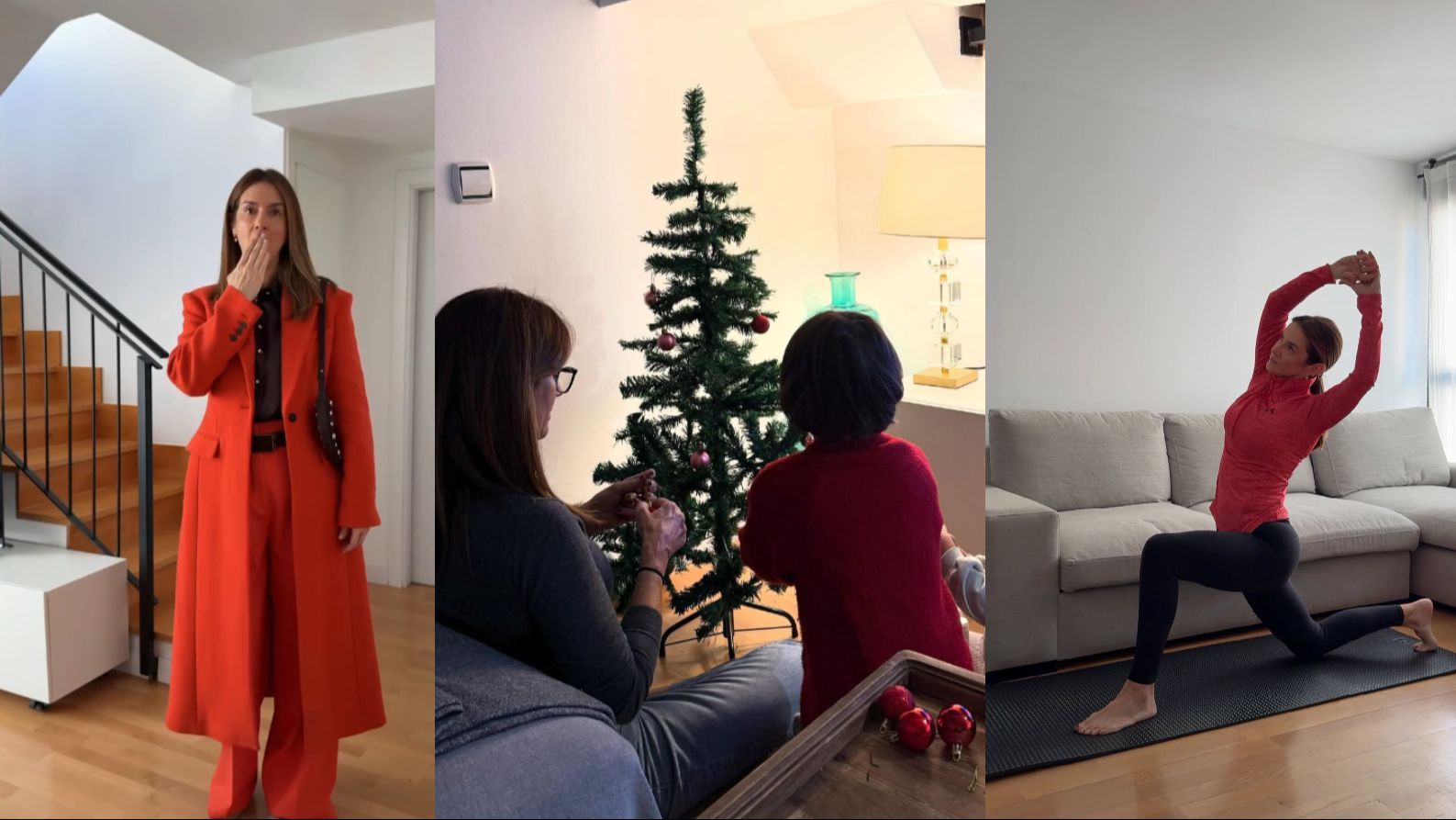 Así es el salón de la casa de Elena Rodríguez