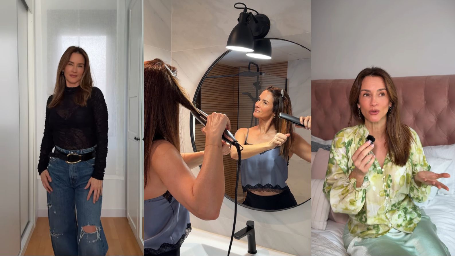 Así es la habitación principal con vestidor y baño en suite de Elena Rodriguez
