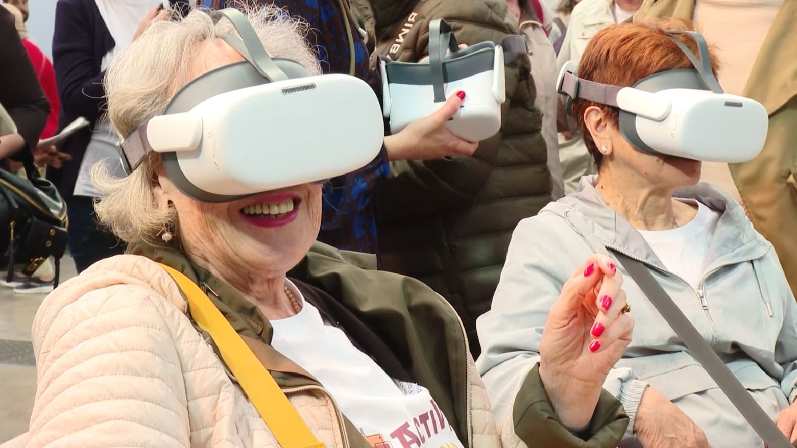 Asistentes en la FiraGran de L'Hospitalet